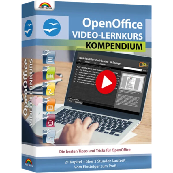 OpenOffice Video Lernkurs Kompendium Cover (586591)
