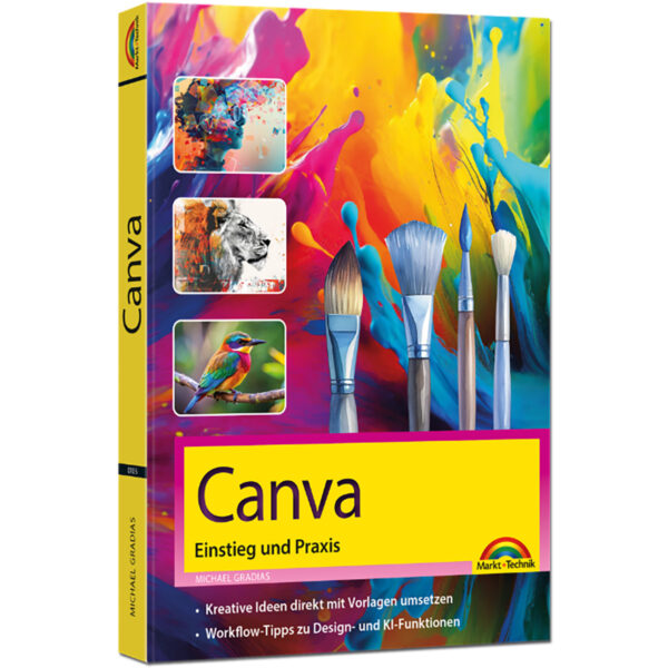 Canva - Einstieg und Praxis Buch Cover (500101)