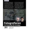 Fotografieren - Die Fotoschule für Einsteiger Buch Backcover (100788)