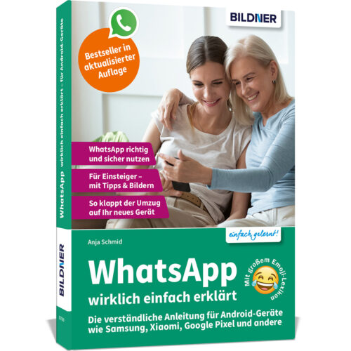 WhatsApp wirklich einfach erklärt – Die verständliche Anleitung für Android-Geräte Buch Cover (100789)