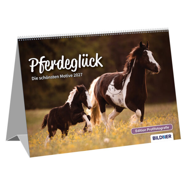 Kalender: Pferdeglück – Die schönsten Motive 2027 (Tischkalender) (100794)